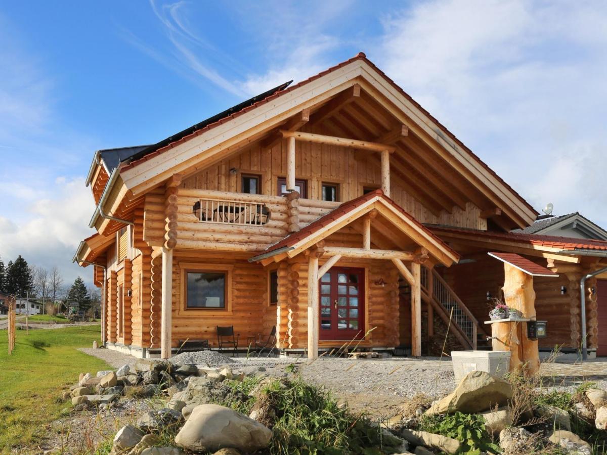 "Allgaeu-Herzl" Alpenchalet Fuer Zwei Ruckholz Exterior foto