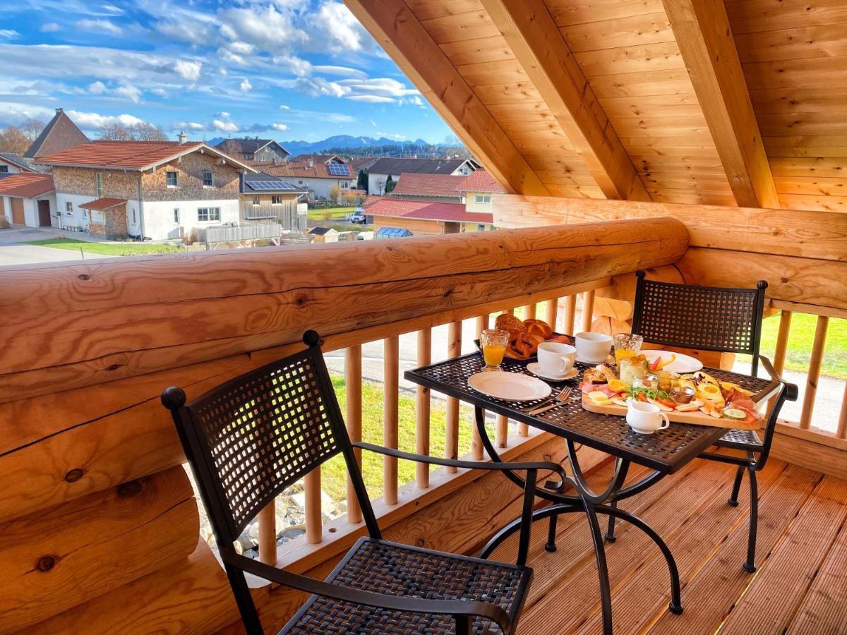 "Allgaeu-Herzl" Alpenchalet Fuer Zwei Ruckholz Exterior foto